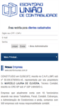 Mobile Screenshot of escritoriouniao.com.br