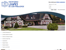 Tablet Screenshot of escritoriouniao.com.br